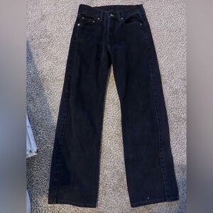 Levi's Black Vintage Jeans 25x27